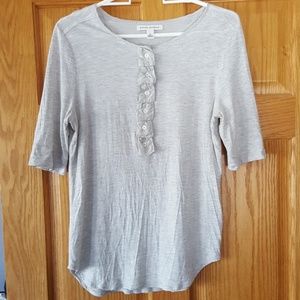 Banana Republic Heather Grey shirt sz L